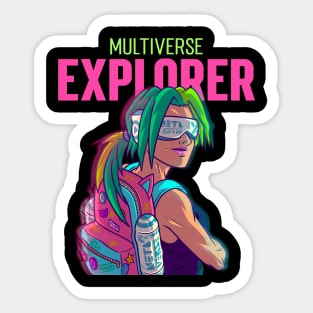 "Multiverse Explorer" - 1 of 6 Sticker